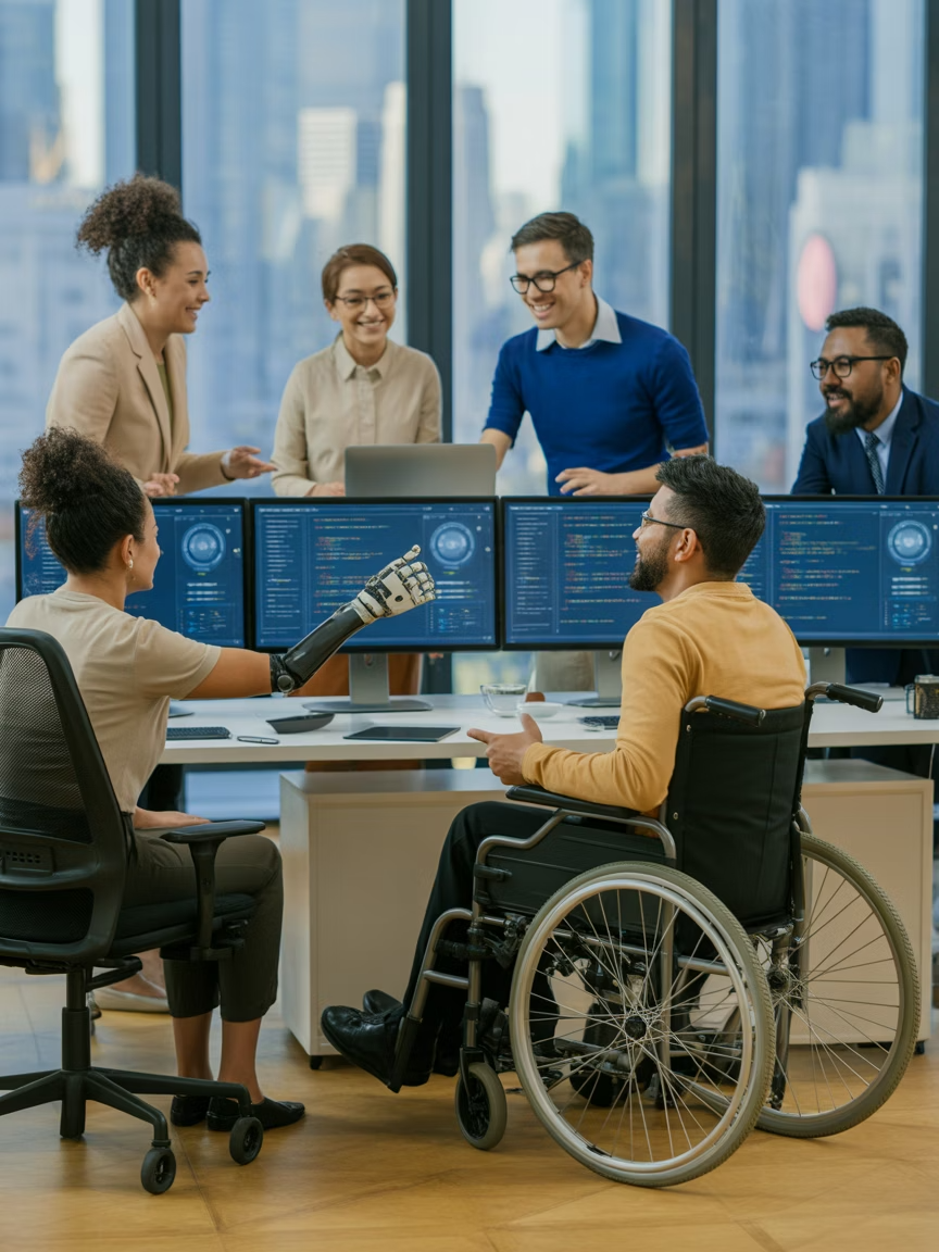 Executives empowered by collective intelligence working effectively together